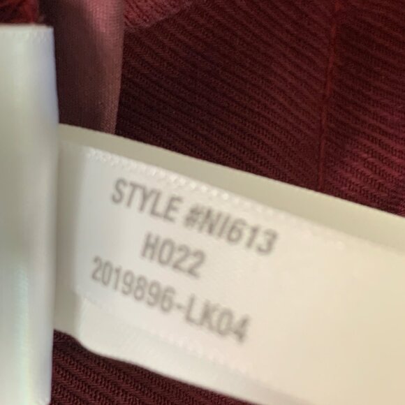 Madewell Womens Burgundy Wide Leg Pants Size 14 - Picture 13 of 13